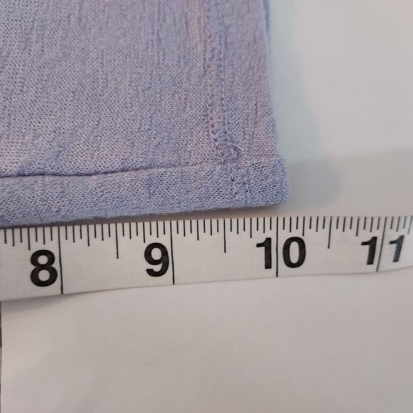 Northern Reflection Cardigan Sweater XL Stretch Soft Open Front Flowy Purple - Picture 12 of 13